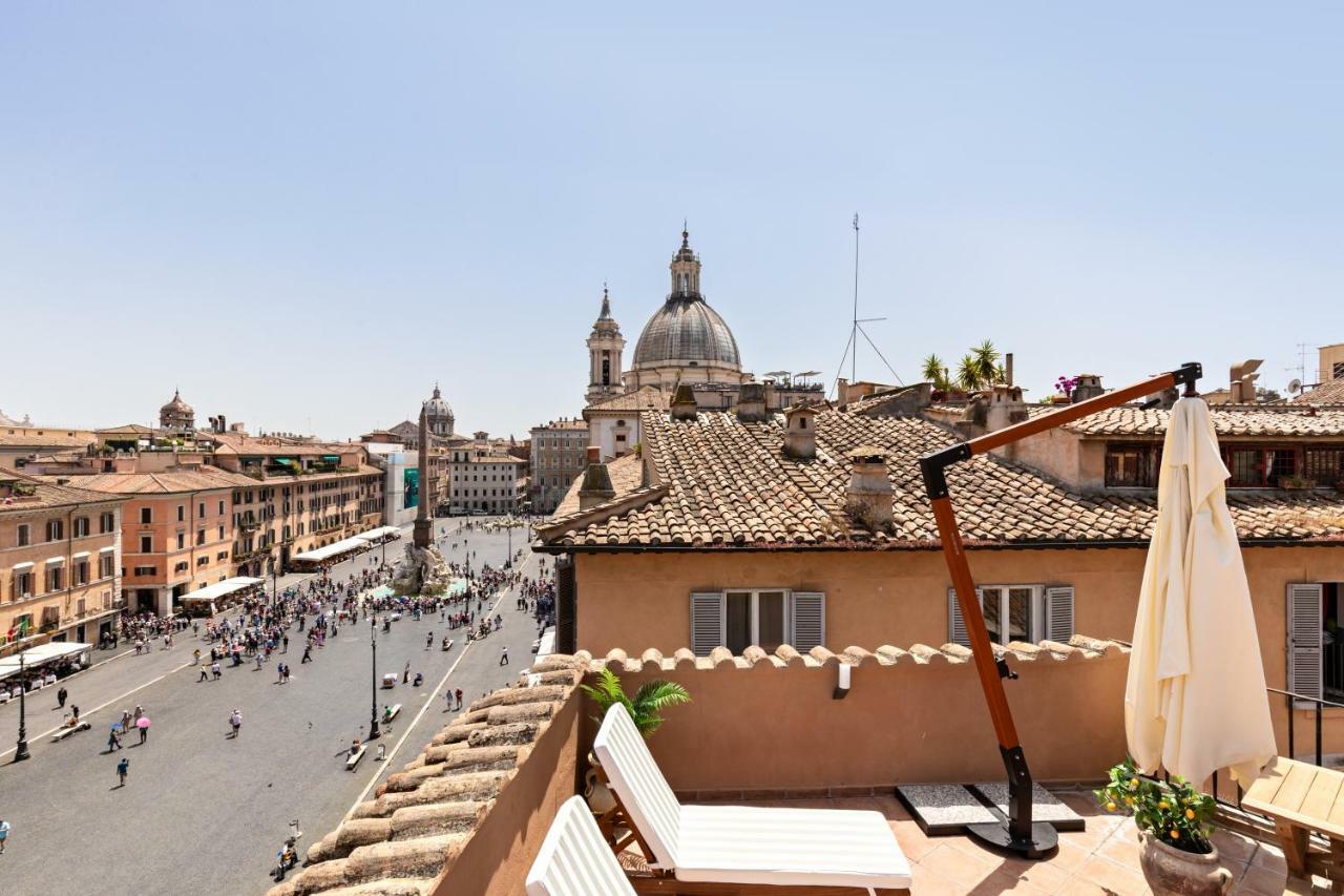 Presidential Penthouse Navona Apartment Rome Exterior photo