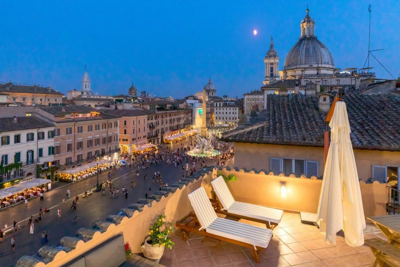 Presidential Penthouse Navona Apartment Rome Exterior photo